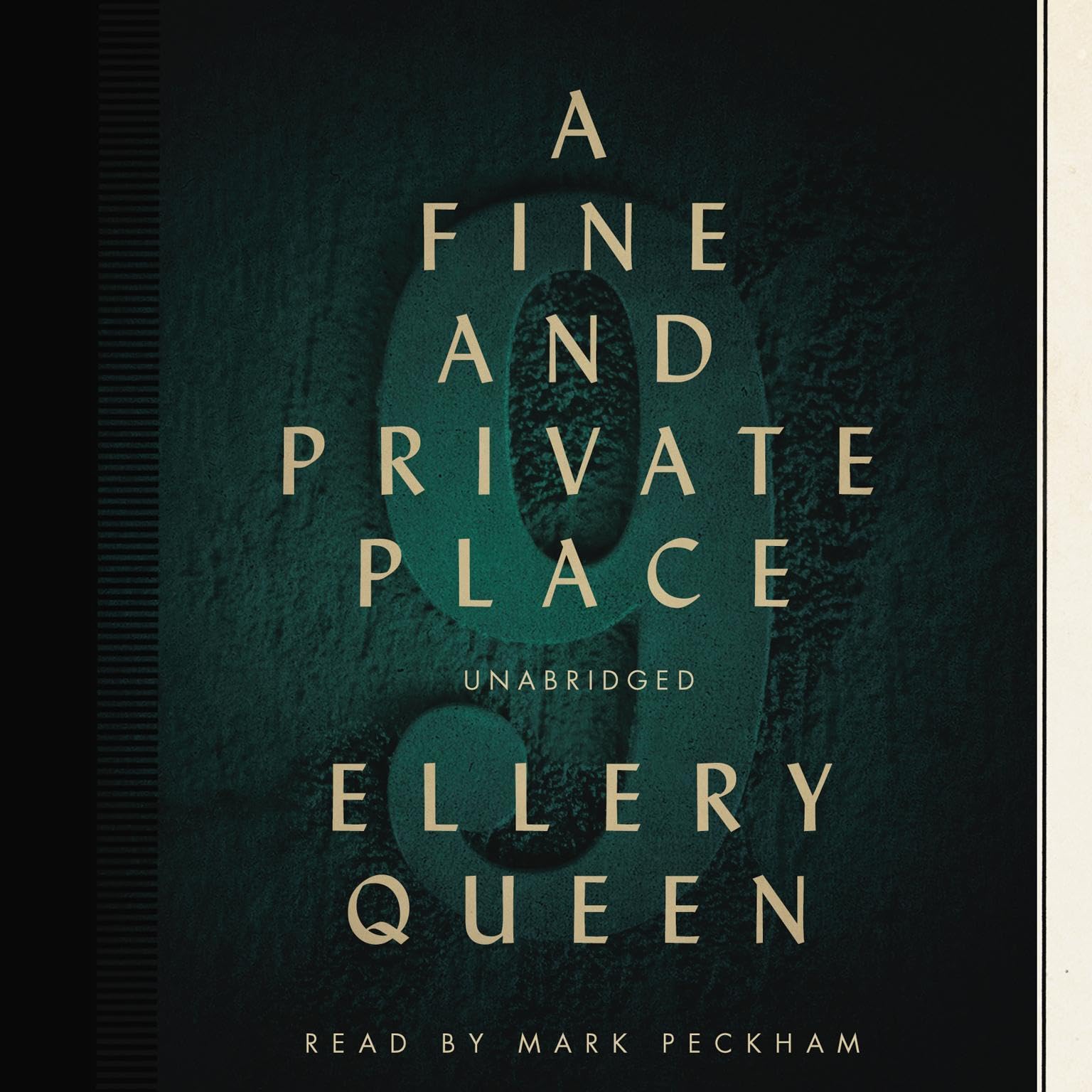 Cover art for A Fine and Private Place