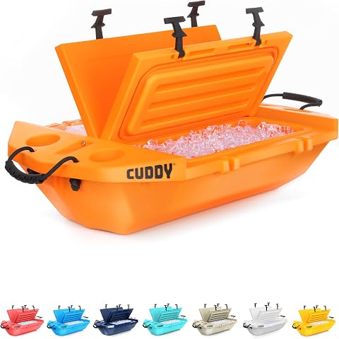 CUDDY Floating Cooler and Dry Storage Vessel for Land & Water – 40QT