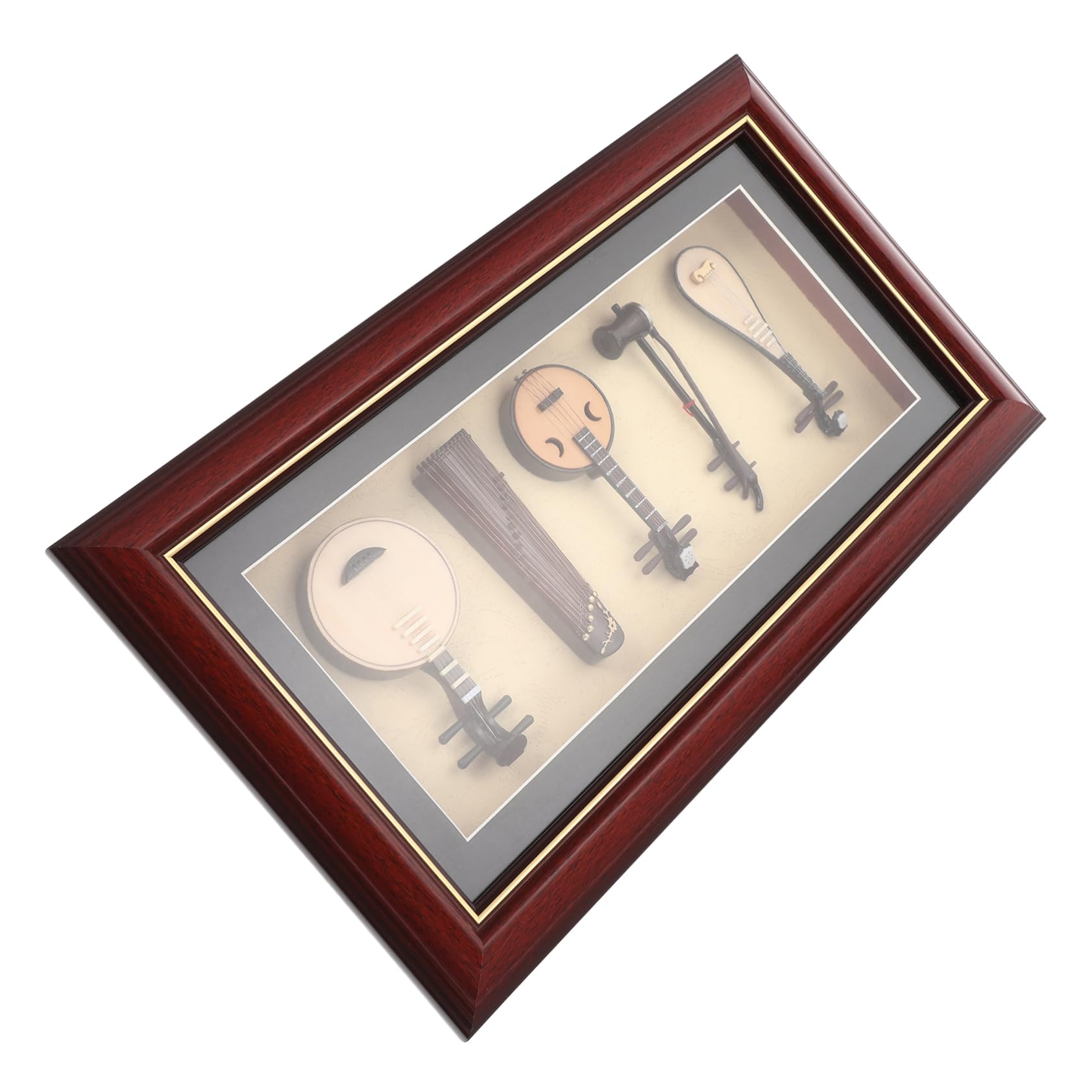 Set da 5 Modelli di Strumenti Musicali Folk Realistici per Arredamento Casa e Regalo