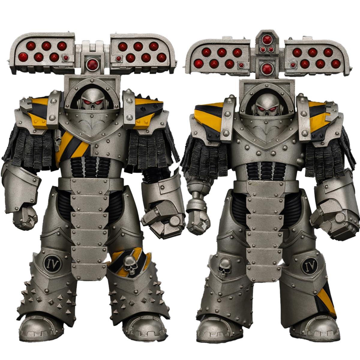 JOYTOY Warhammer 40K lron Warriors Tyrant Siege Master Terminator with Rocket launcher 2PCS 1/18 Collection Model — image 1