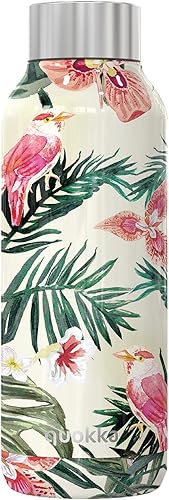 Miniatura 41 de Quokka Sólido - Negro azabache 17.2 fl oz | Botella de agua de acero inoxidable - Frascos aislados al vacío de doble pared botella de bebidas Negro