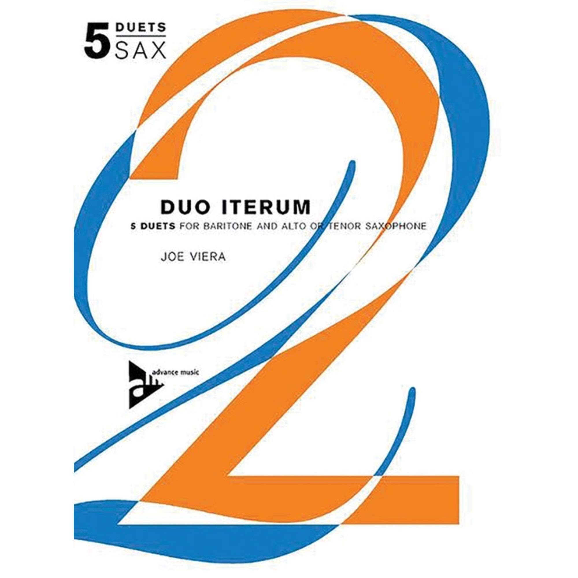 Duo Iterum 5 Duets saxophone partition musique de chambre notes