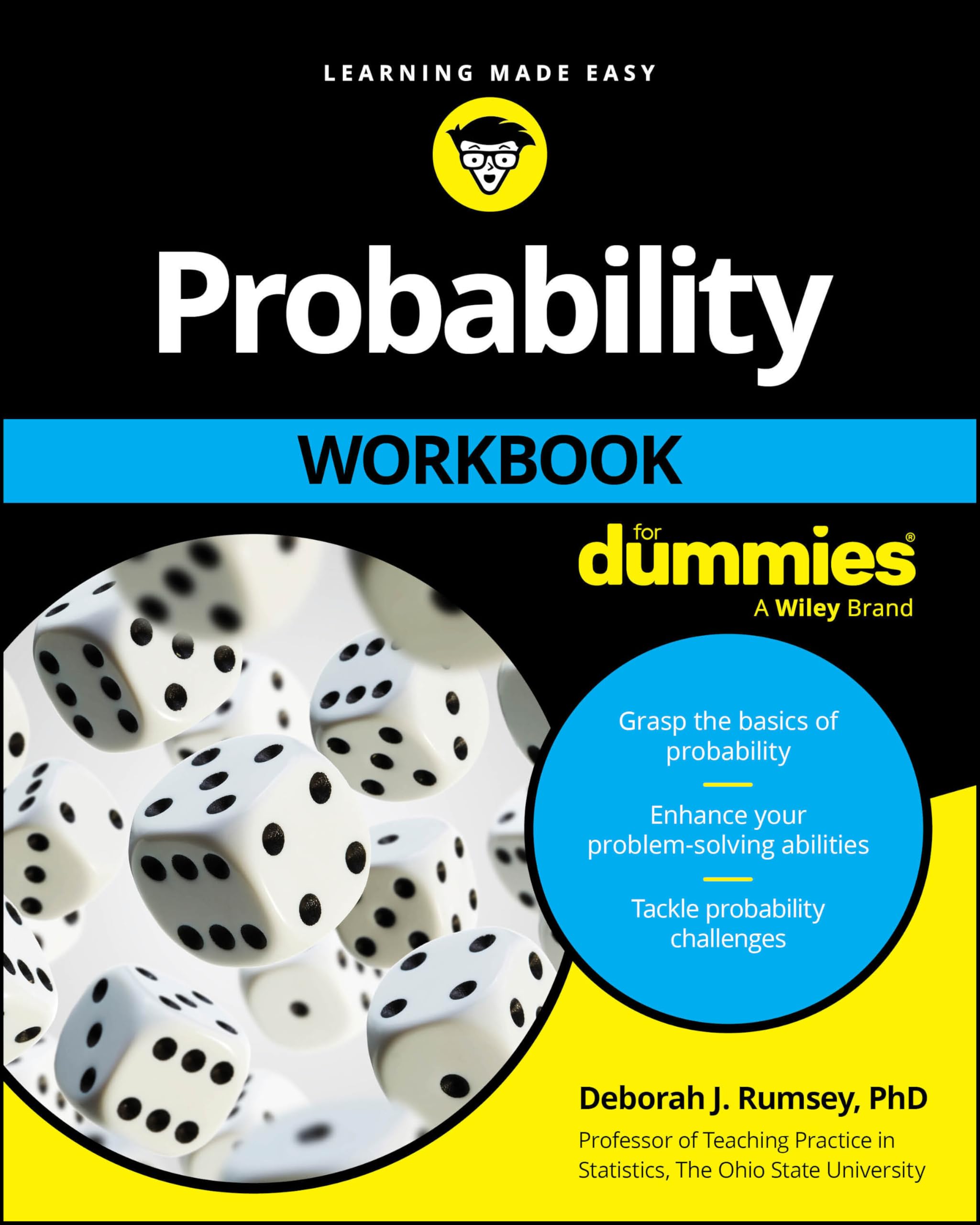 Probability Workbook For Dummies with Online Pract ice Rumsey Paperback