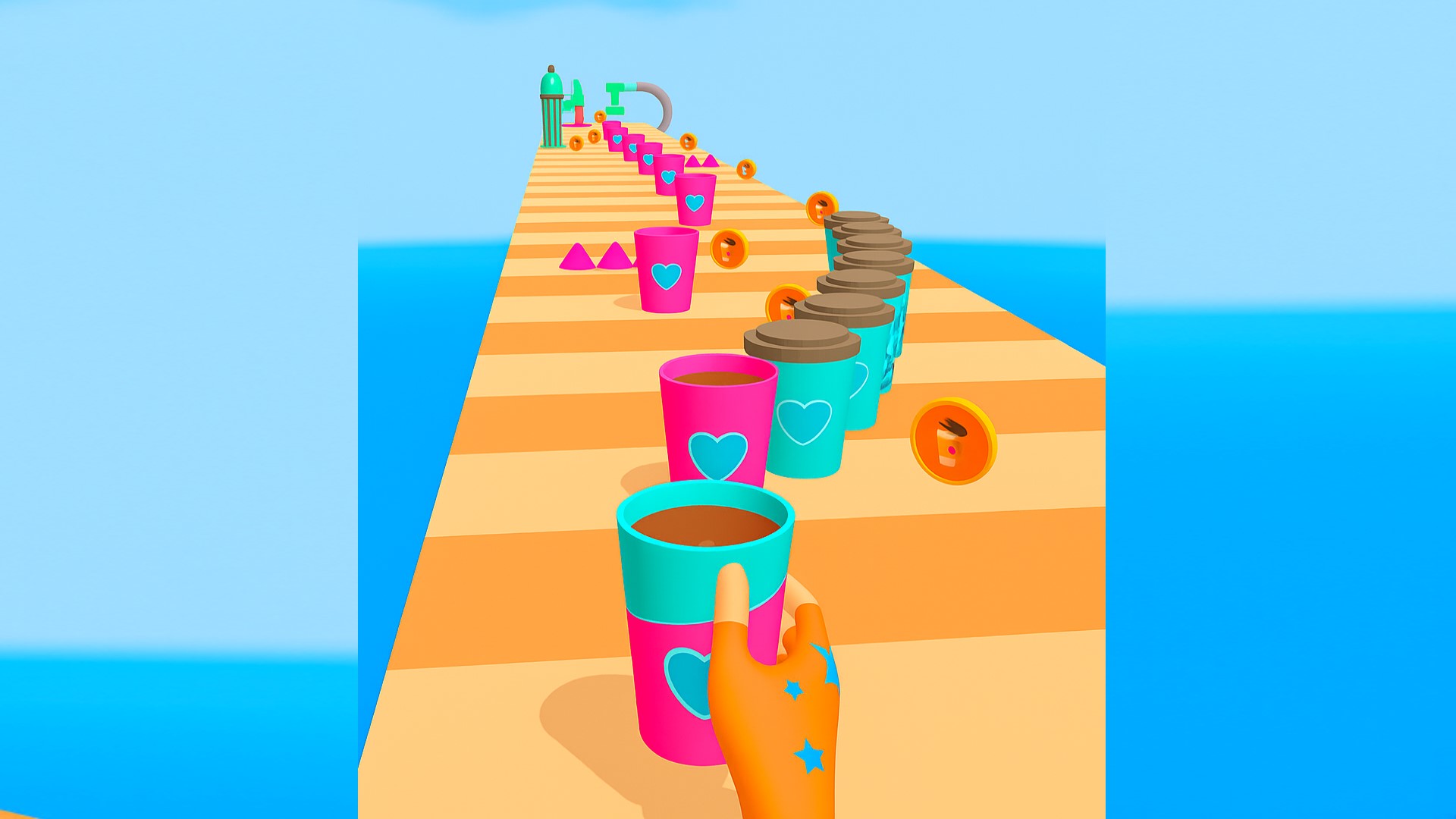 Coffee Stack 3D: Barista Run & Cafe Simulator Game-Amazonアプリストアのアプリ