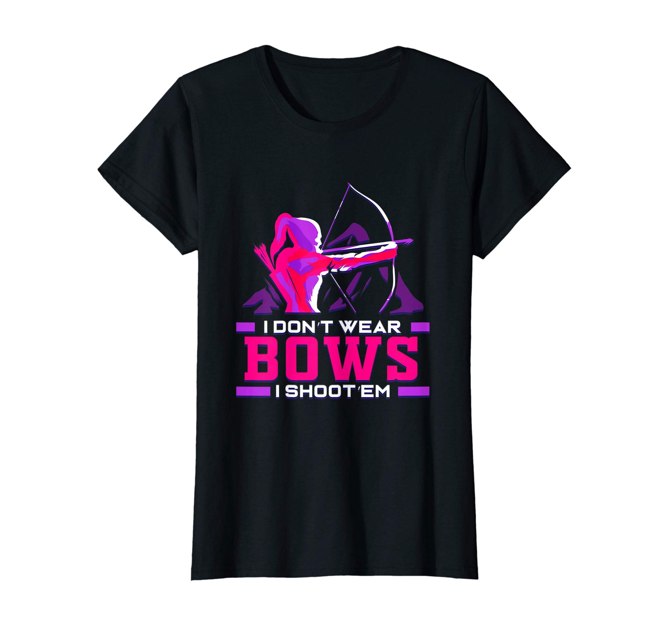 Womens Archery Girl for Woman Archer Bow and Arrow Hunt T-ShirtOEKO-TEX STANDARD 100