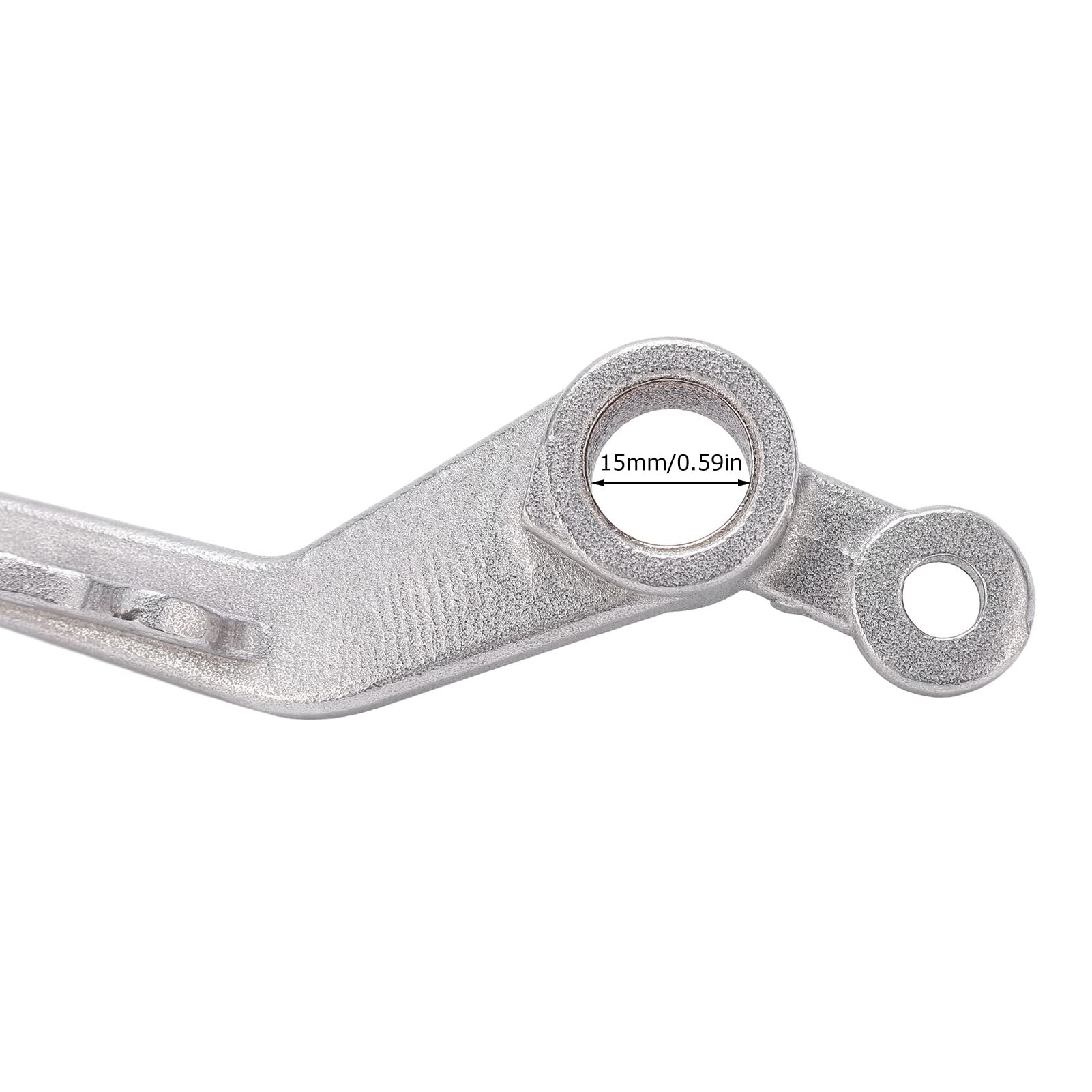 Pedal de Freno Trasero para Motocicleta, Palanca de Pie, Piezas de Reparación de Repuesto de Aluminio para CBR 600 RR 2007-2012