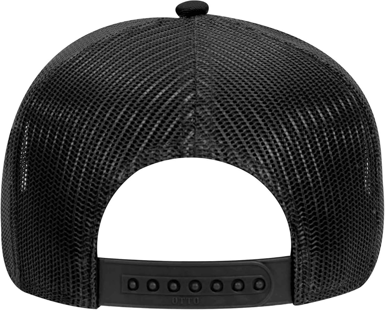 OTTO Wholesale 12 x Cap 5 Panel Mid Profile Mesh Back Trucker Hat