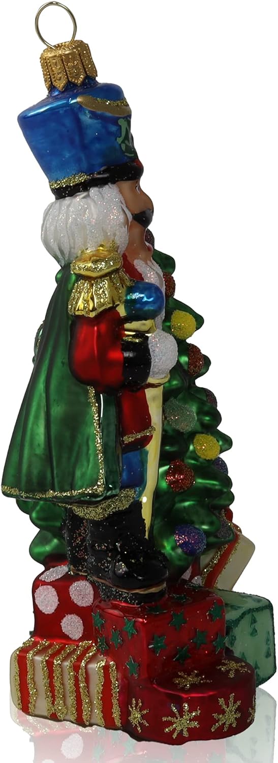 Limited Edition Kurt Adler Christmas Ornaments - Nutcracker, Hand Blown Glass, Made in Poland