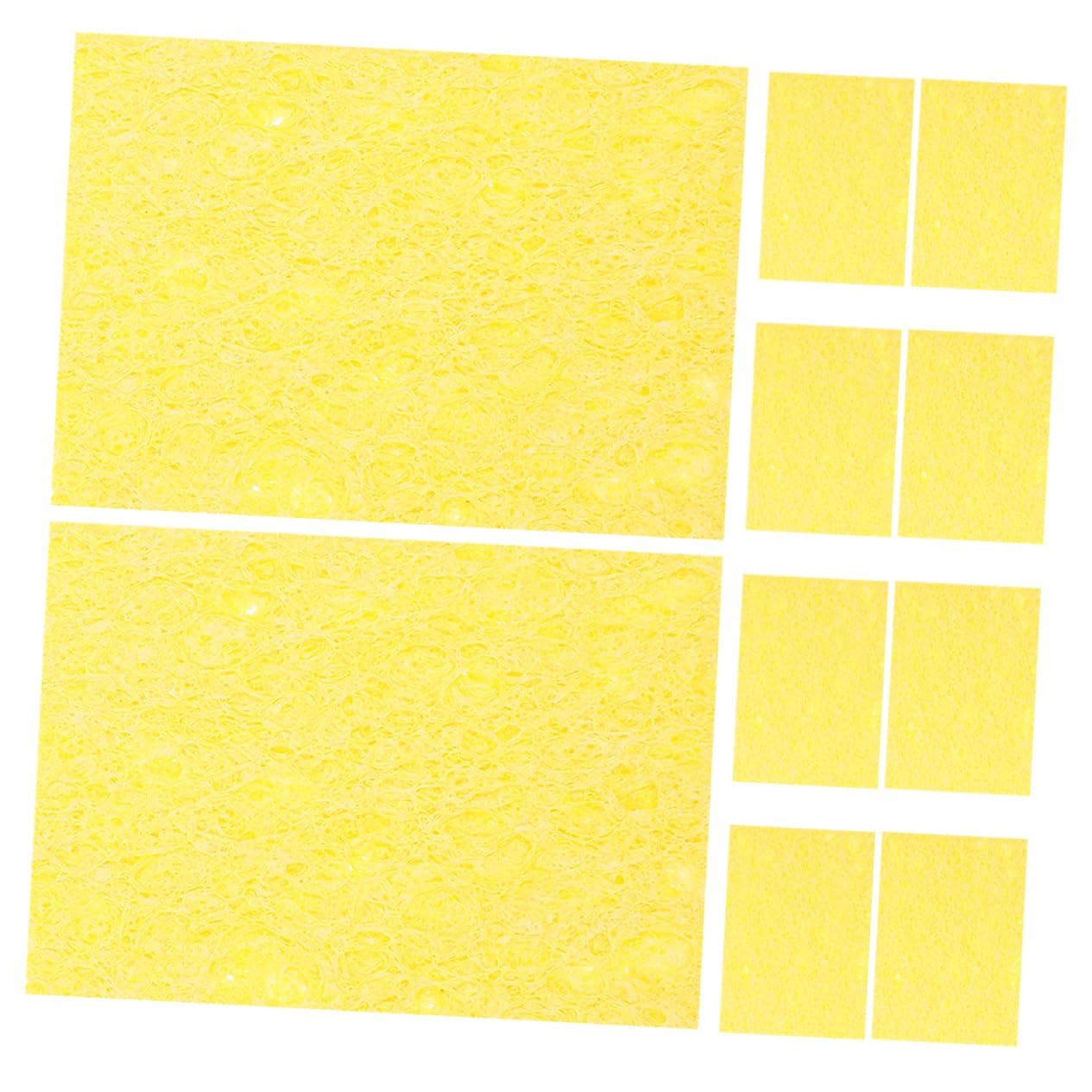 MUCKLILY Soldering Accessories 10 Soldering Iron Tip Cleaning Pads Square Sponge Pads High Absorbency Solder Tip Cleaner