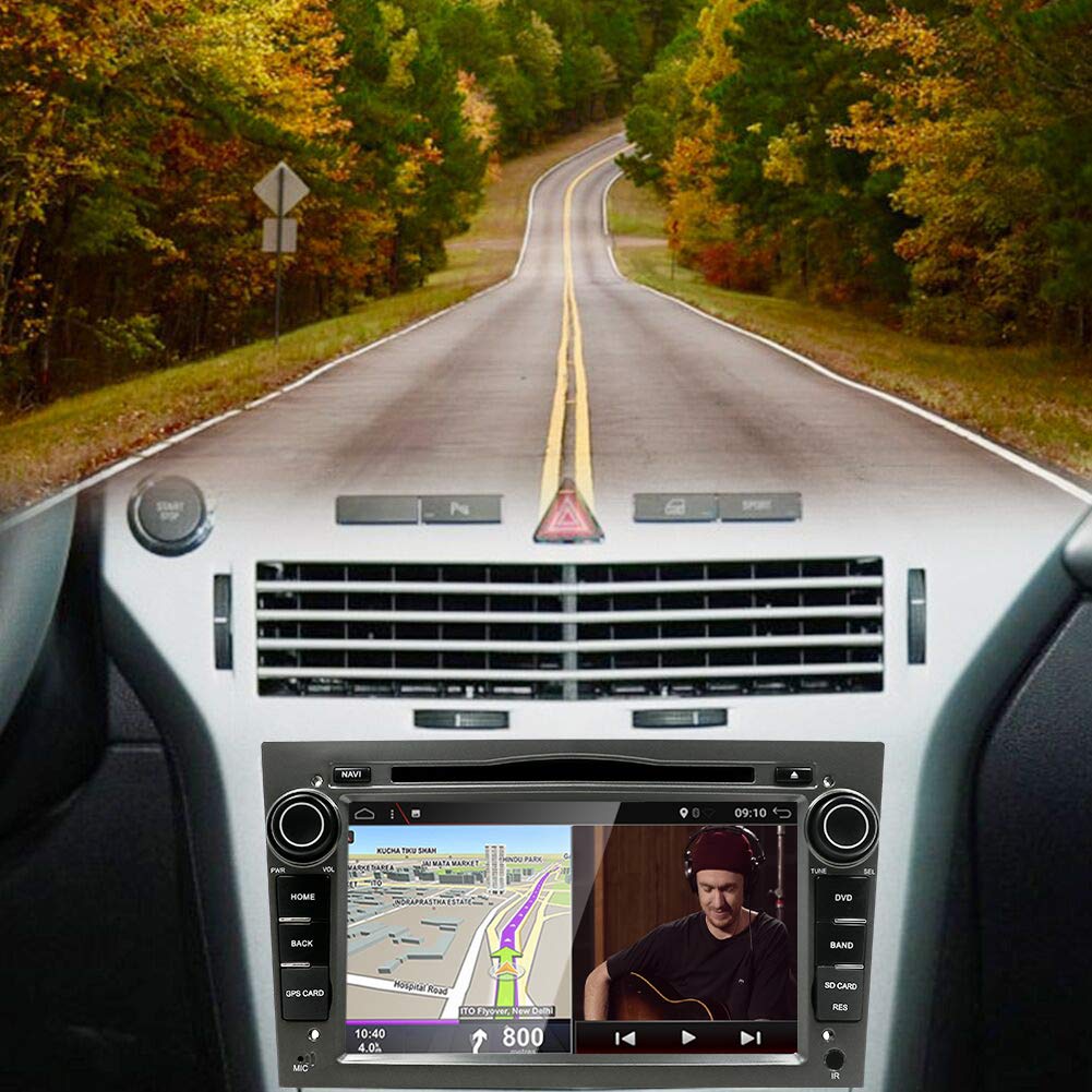 Android 9.0 Double Din Car Stereo Head Unit Octa Core 7" GPS Car DVD