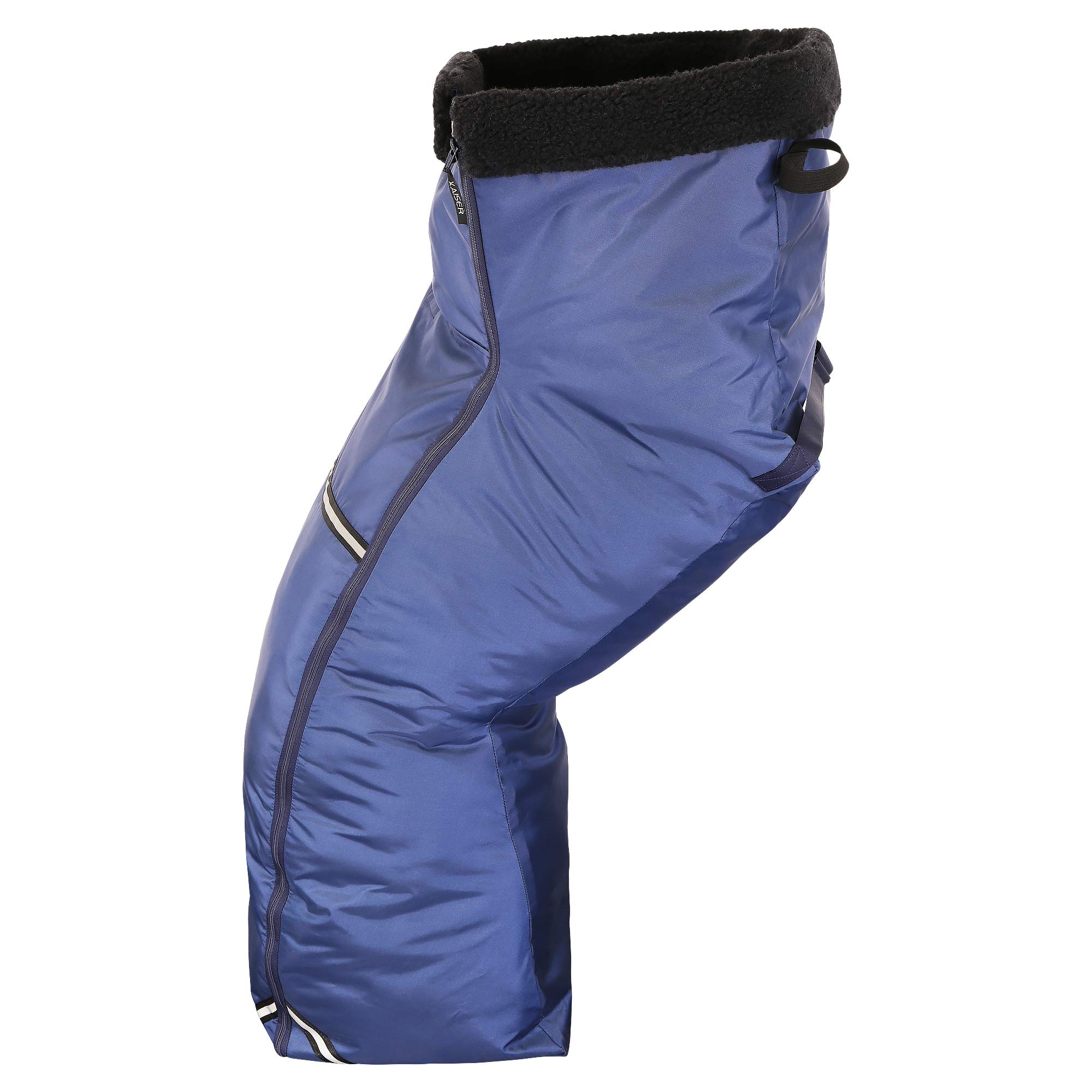Kaiser Naturfellprodukte 999005 Schlupfsack, Wollpelz,uni marine Universalgröße