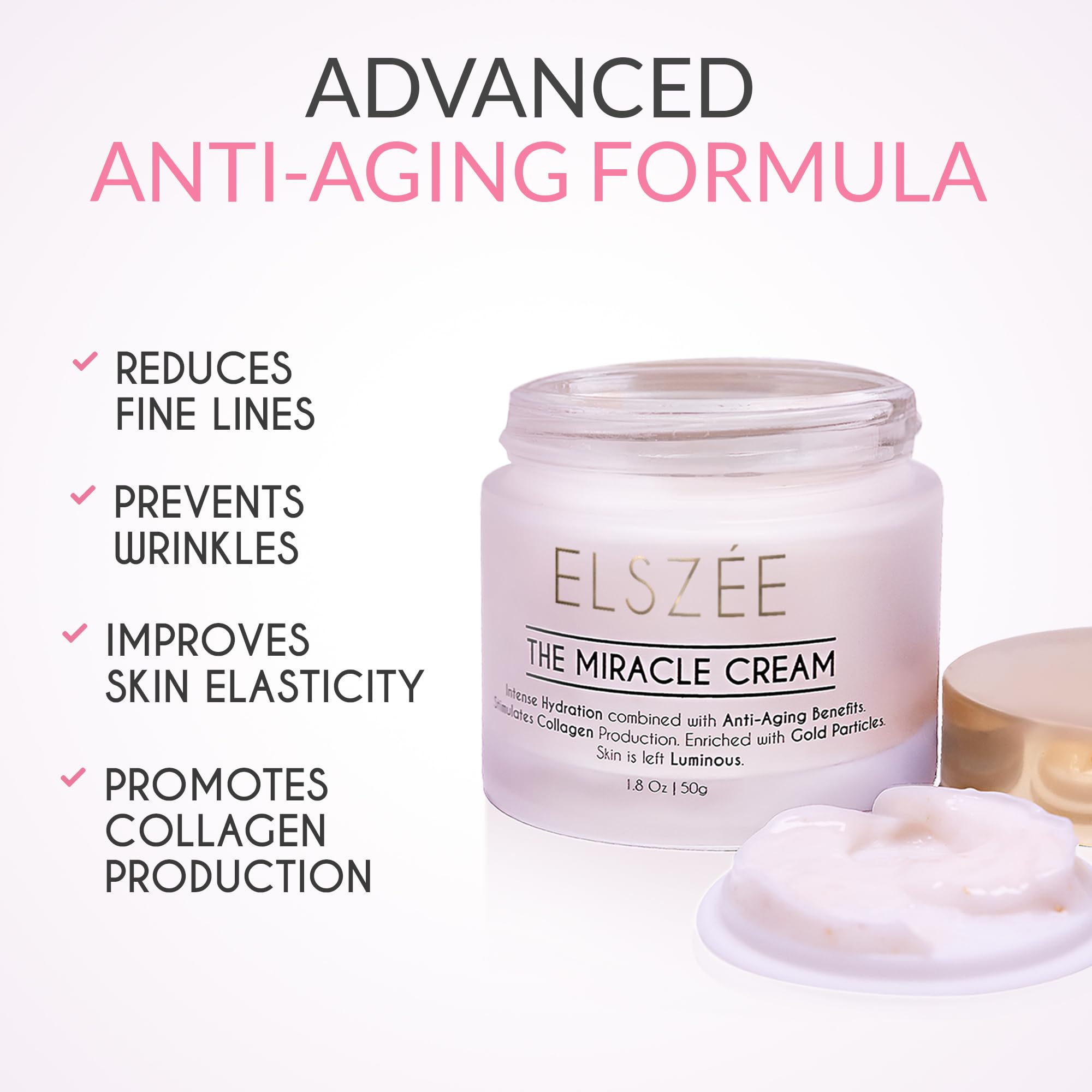 Amazon.com: ELSZÉE The Miracle Cream - Anti-Aging Face & Neck