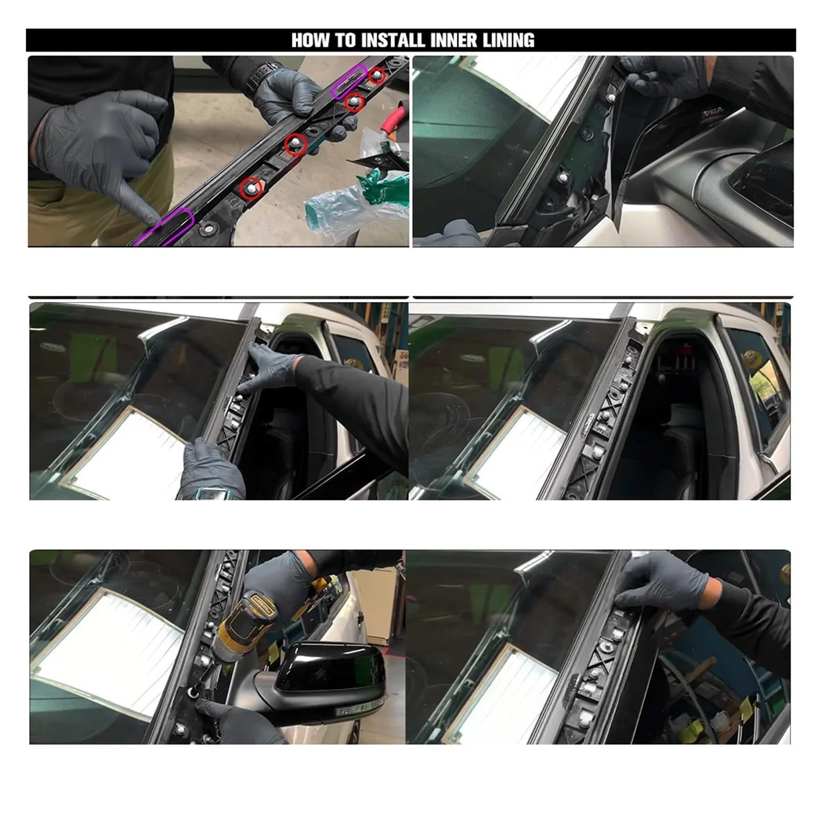 Moldura De Pilar Interior Para Parabrisas LH RH Para Ford Explorer 201