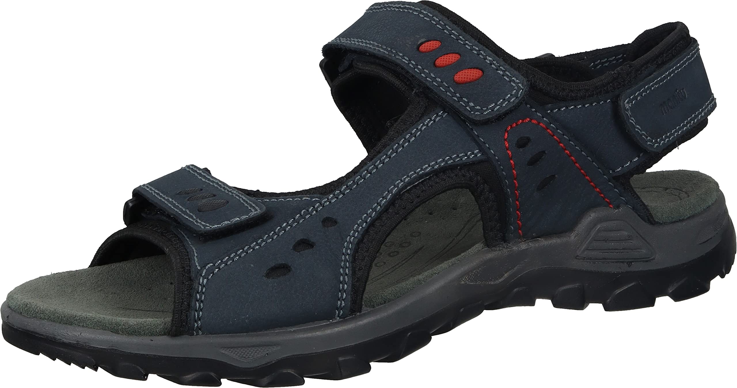 Manitu 610008-05, Sandal, Blau,