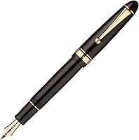 Vista 5 de Pilot Pluma estilográfica Custom 742, cuerpo negro, punta EF-(FKK-2000R-B-EF)