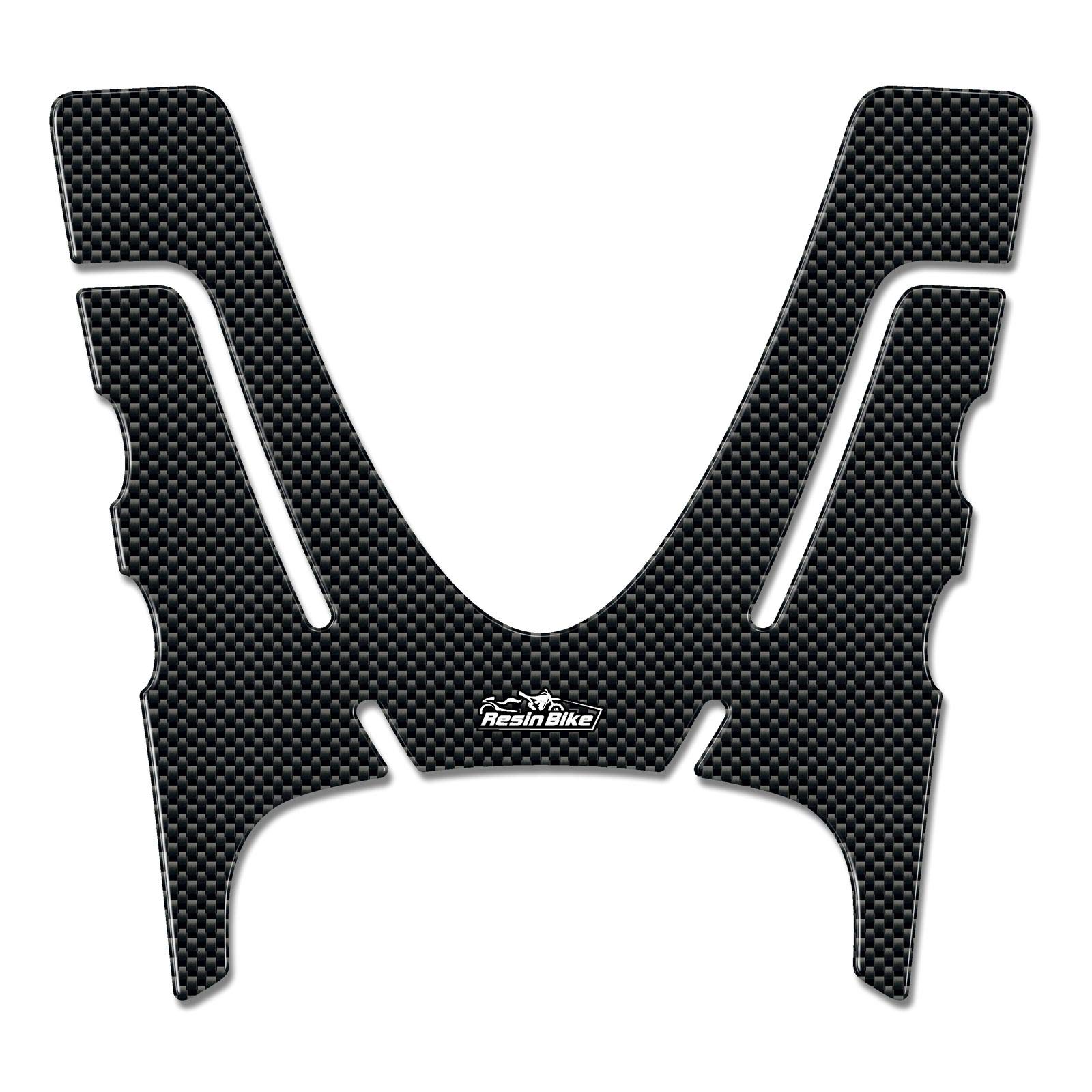 Resin Bike 3D-Aufkleber Für Yamaha Tmax 500 (2008-2011) – Mit Harzbeschichtung, Carbon-Optik | Schutz & Deko Für Trittbretter