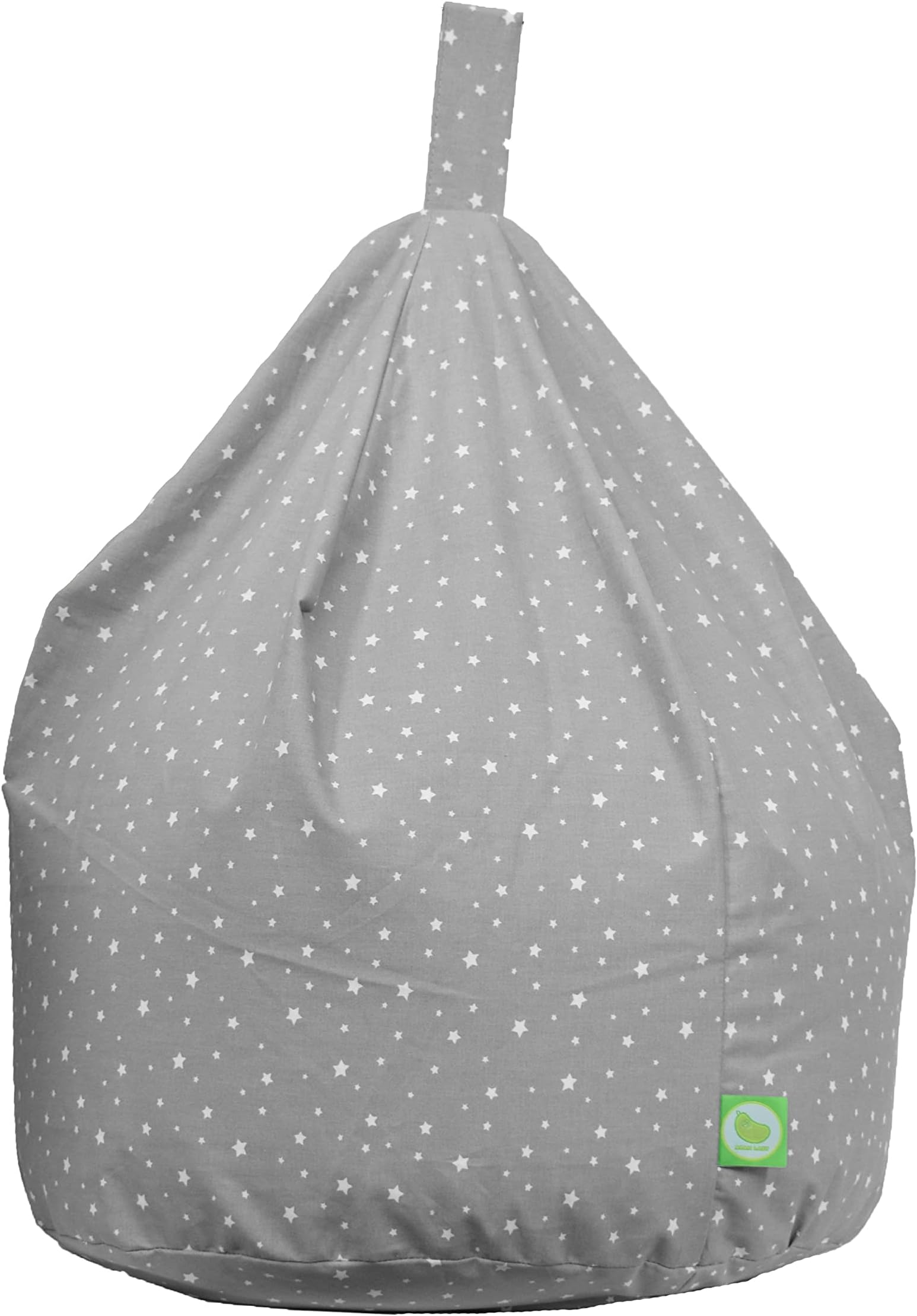 BeanLazy Cotton Grey Stars Bean Bag Child Size