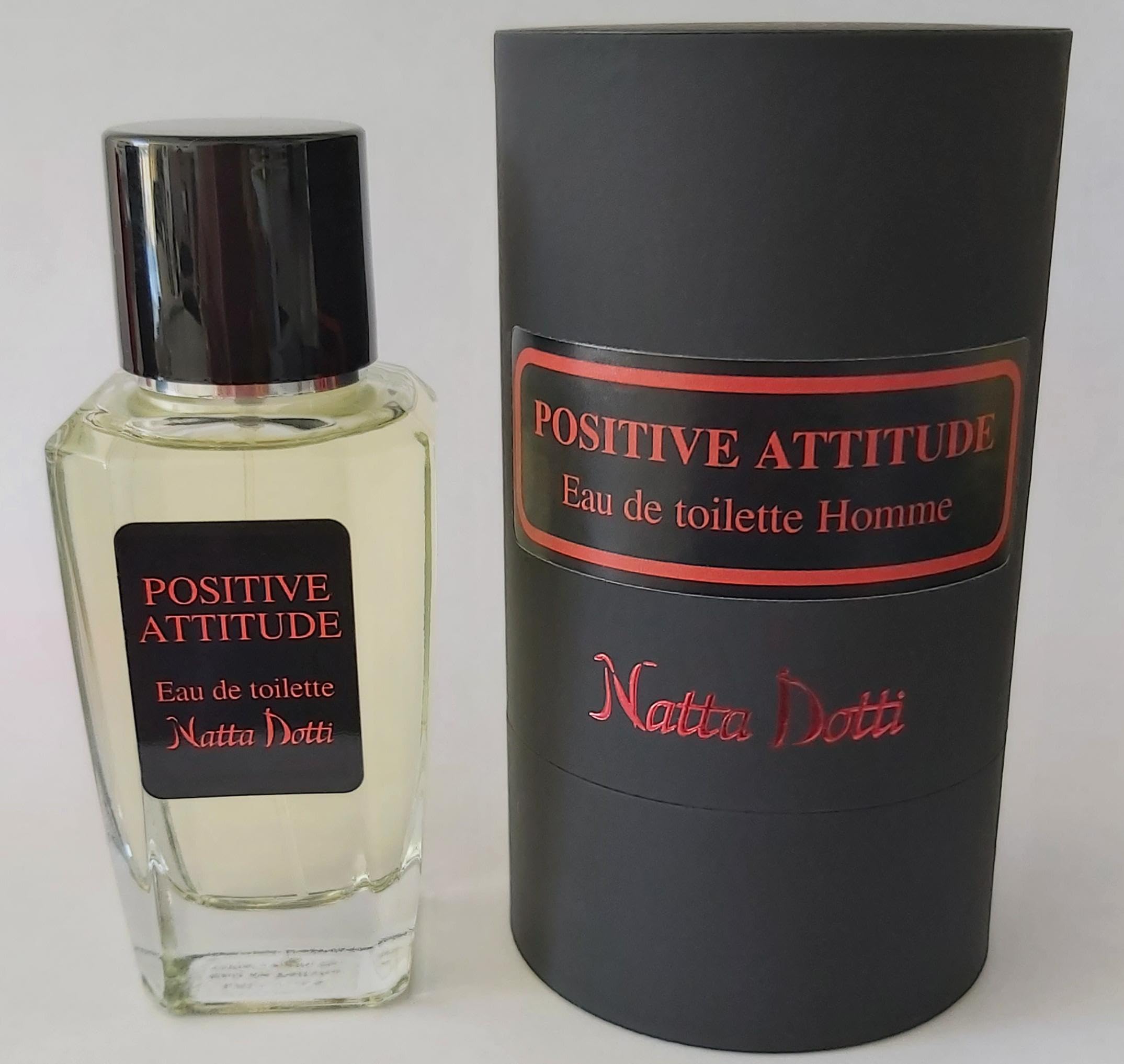 Eau de Toilette pour Homme - POSITIVE ATTITUDE - Parfum Boisé - NATTA DOTTI (100 ml)