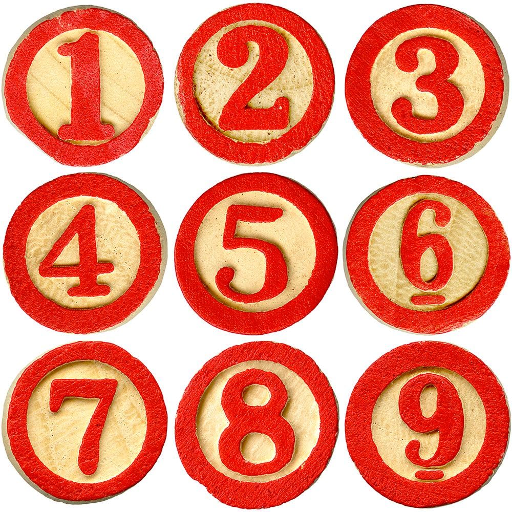 Bingo Chips plakat wydruk - ArtLab GI (12 x 12)