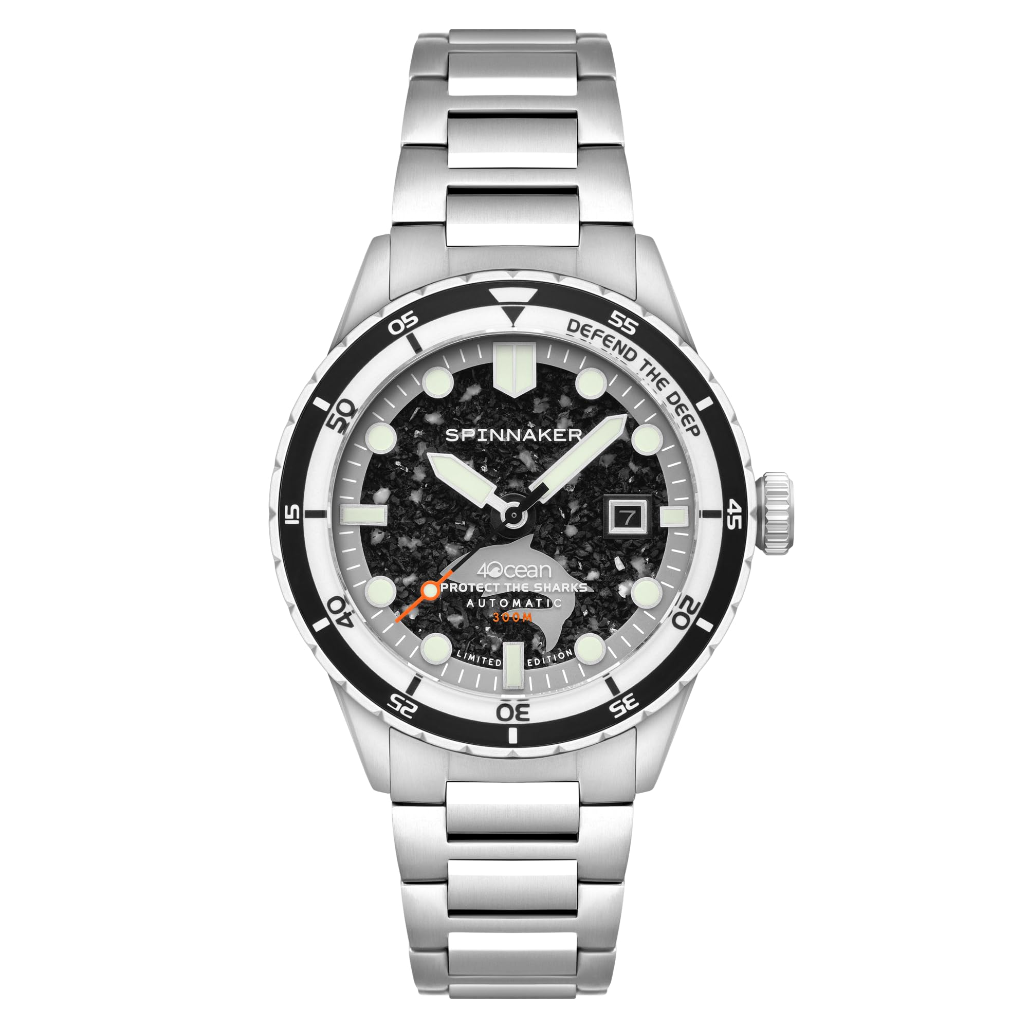 Spinnaker HASS Automatik 4 Ocean Herren Armbanduhr mit massivem Edelstahlarmband SP-5172