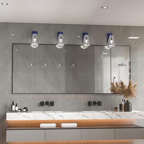 Miniatura 3 de Espejo de longitud completa de 65 x 24 pulgadas, espejo negro de cuerpo completo, espejos colgantes rectangulares de pie con marco de aluminio,