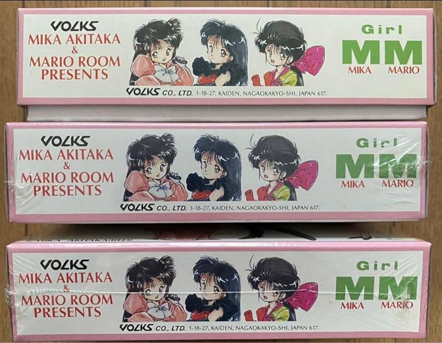 ボークス　明貴美加　森高千里　GIRL ＭＭ　3体セット　ガレージキット ボークス 森高千里 GIRL MM 3体セット 明貴美加 ガレージキット