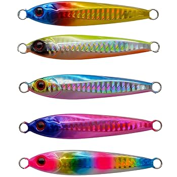 Amazon.co.jp: OHF メタルジグ セット 30g / 40g / 60g 5個