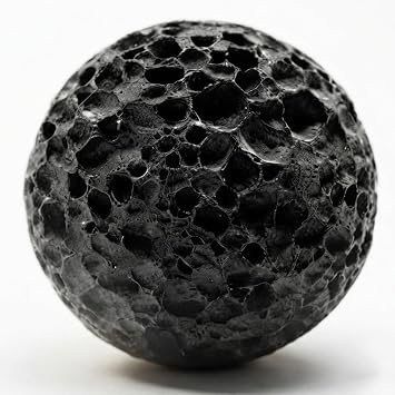 Callus Ball for Hand - Hand Grip Strengthener, Porous Moon Grip Ball Callus Rock Portable Rock-Solid Hands Trainer Anti-Sweat Skin Conditioning Tool for Deadlifts Bouldering