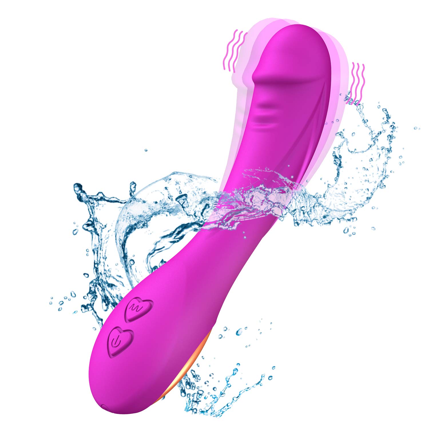 Portable Massager with 12 Massage Modes, for Neck, Back, Shoulders, Foot Massage and and Relieve Stress, Light and Compact, Waterproof Rechargeable Massager for Stress Reduction
