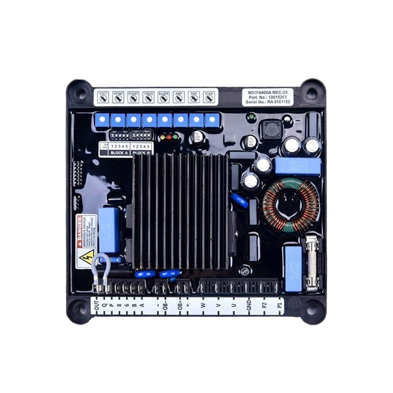 PWANUIGTE 1pcs M31FA600A voltage regulator board AVR diesel generator excitation stabilizer