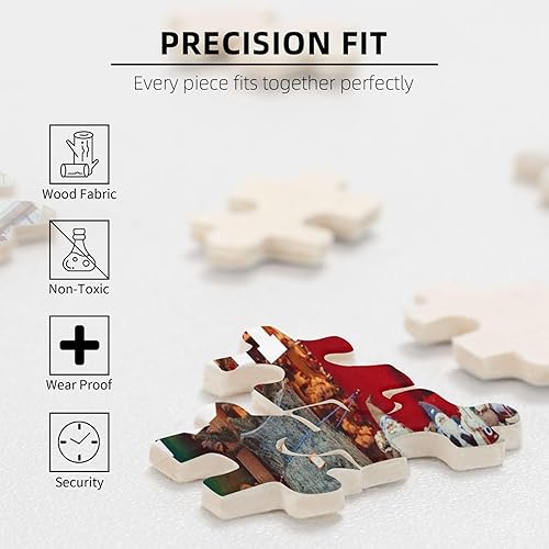 Miniatura 5 de Rompecabezas personalizado de fotos de 1000500300 piezas, rompecabezas de madera personalizado personalizado para familia, boda, amigos, niños (1000