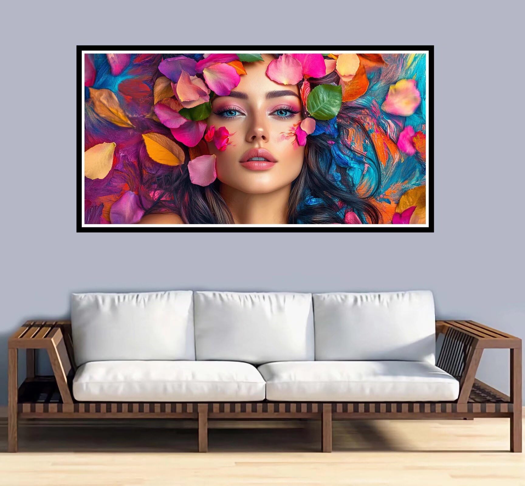 Grande Dipingere con i Numeri 60x120cm Dipingere con i Numeri Adulti Donna Paint by Numbers Hobby Creativi Adulti e Principianti fai da te Kit Completo Craftoria,Decorazioni Casa Regalo Piante-y990