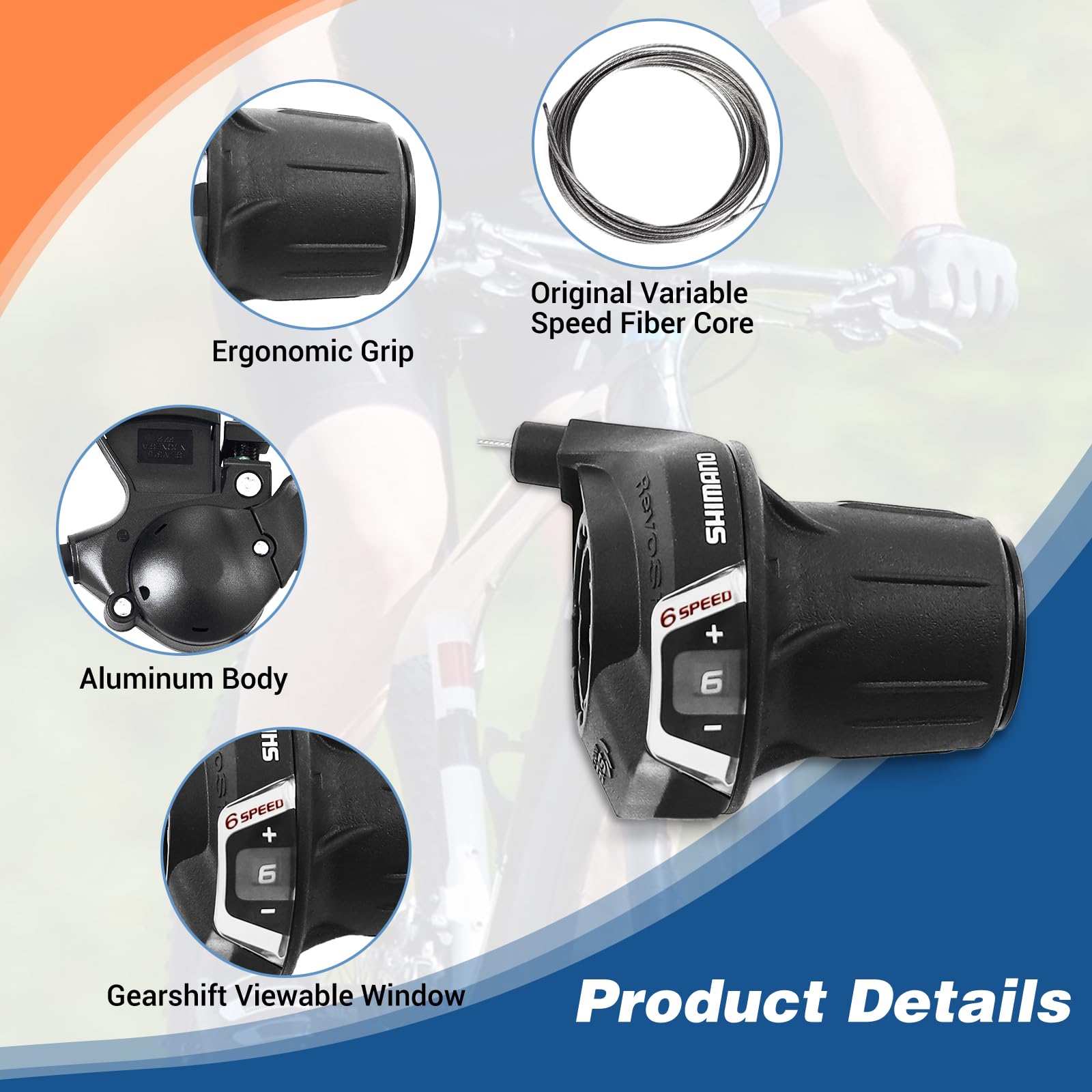 Speed Shifter Buy Rainflowwer Revoshift Mtb Bike Bicycle Right