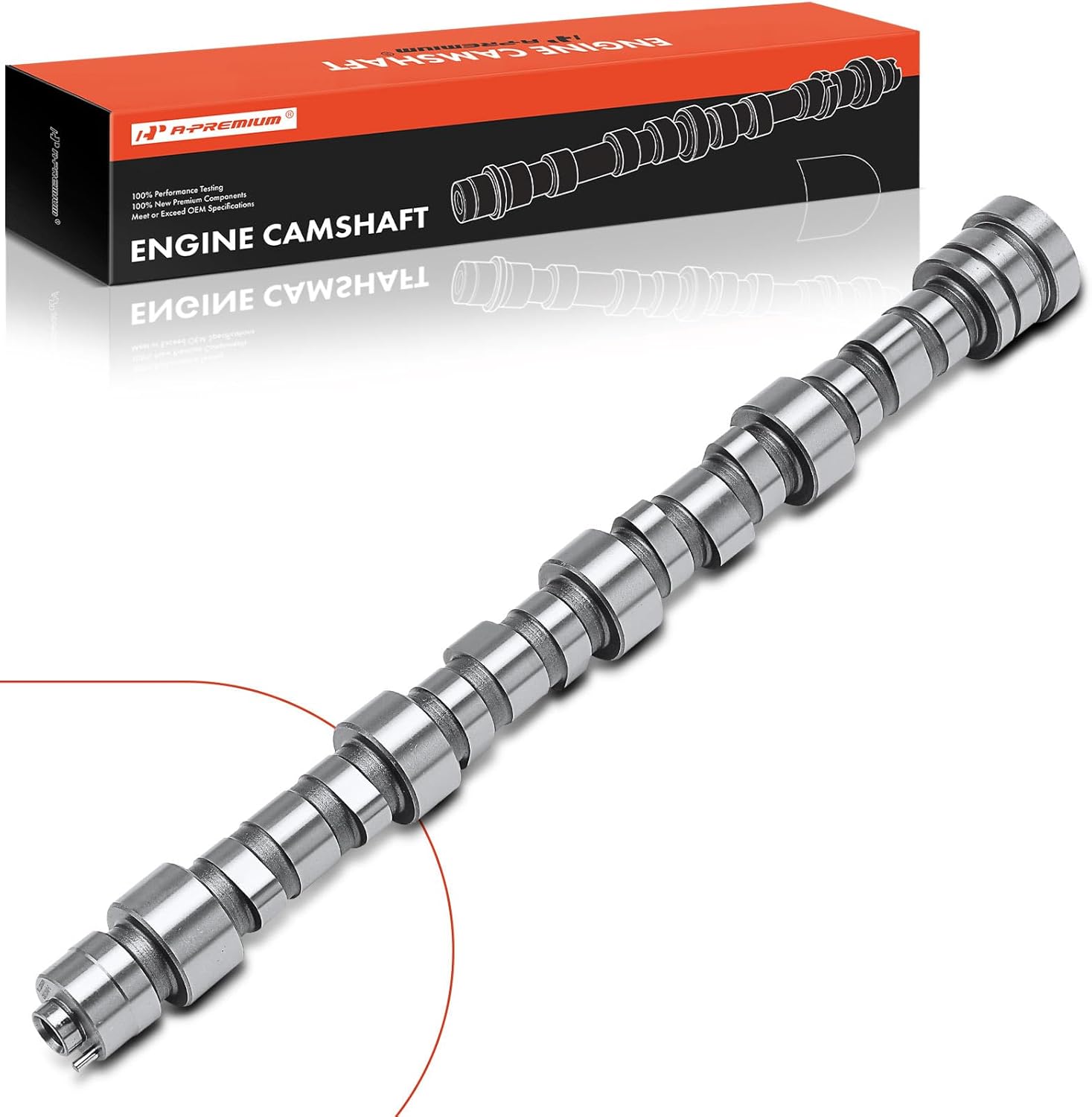 A-Premium Engine Camshaft Compatible with Chrysler Cirrus 2000, Neon 2000-2002 & Dodge Neon 1996-2005, Stratus 1996-2000 & Plymouth Breeze 1996-2000, Neon 1996-2001, Replace# 4777128