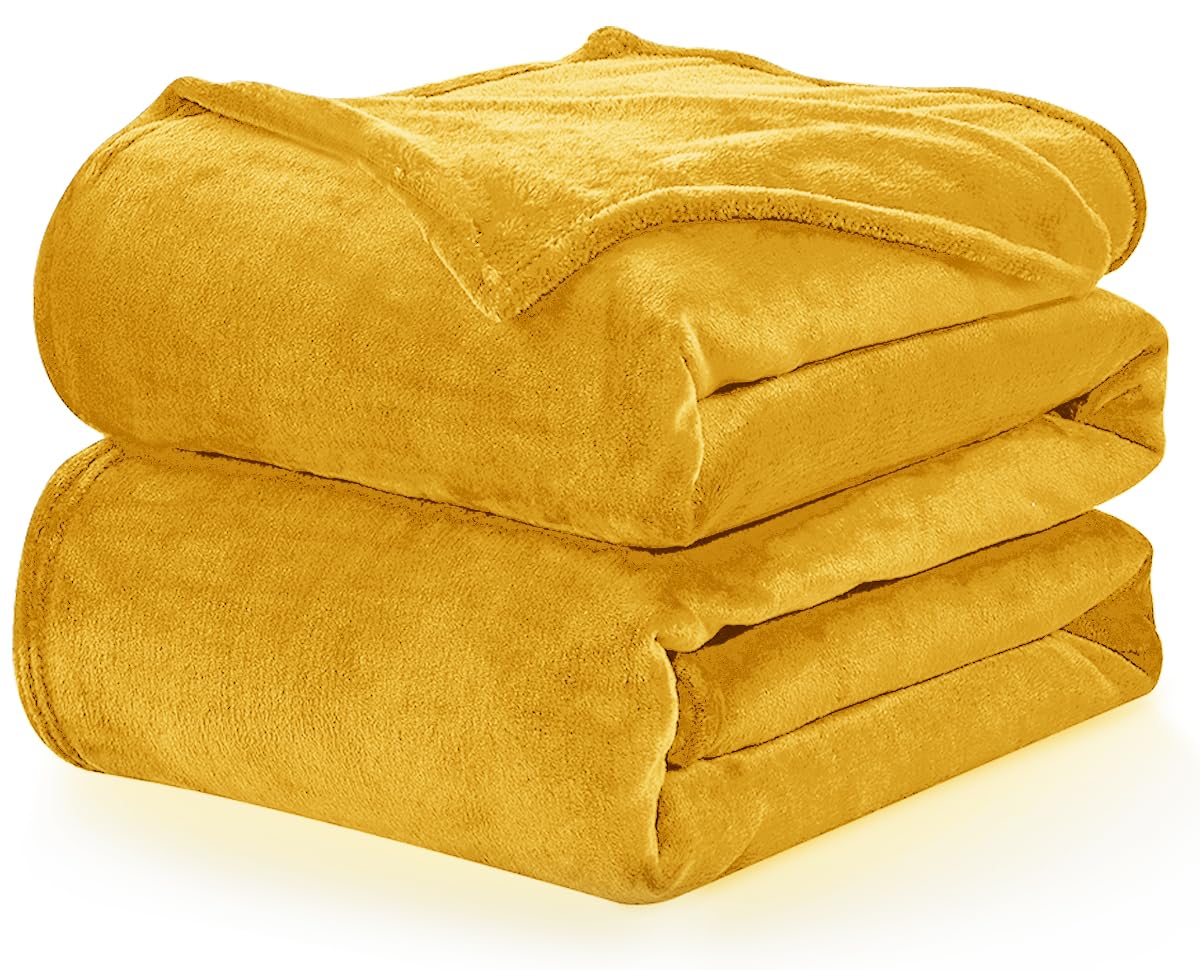 Amazon｜CozyLux フリース キングサイズ ブランケット ベッド用