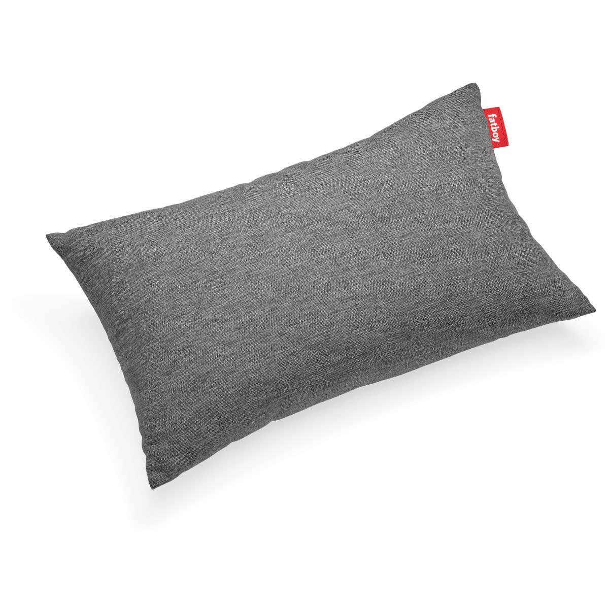 Fatboy King Pillow Outdoor ? Rock Grey Large Waterproof & UV-Resistant Cushion for Patio, Garden, Camping & Beach ? Durable, Weatherproof, Comfortable Outdoor Lounge Pillow