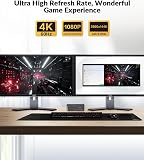 AV Access Docking Station Interruttore KVM a doppio monitor per laptop e desktop,ricarica Type-C per laptop, Ethernet, EDID, con HDMI e DisplayPort,USB-C MST Dual 4K@60Hz,1080P@240Hz,2K@144Hz,USB 3.0 - 7