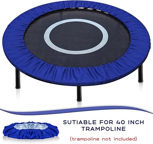 Miniatura 2 de Cubierta de resorte para trampolín, cubierta de seguridad de repuesto para trampolín pequeño, tela Oxford 600D, opcional para reparable, marco