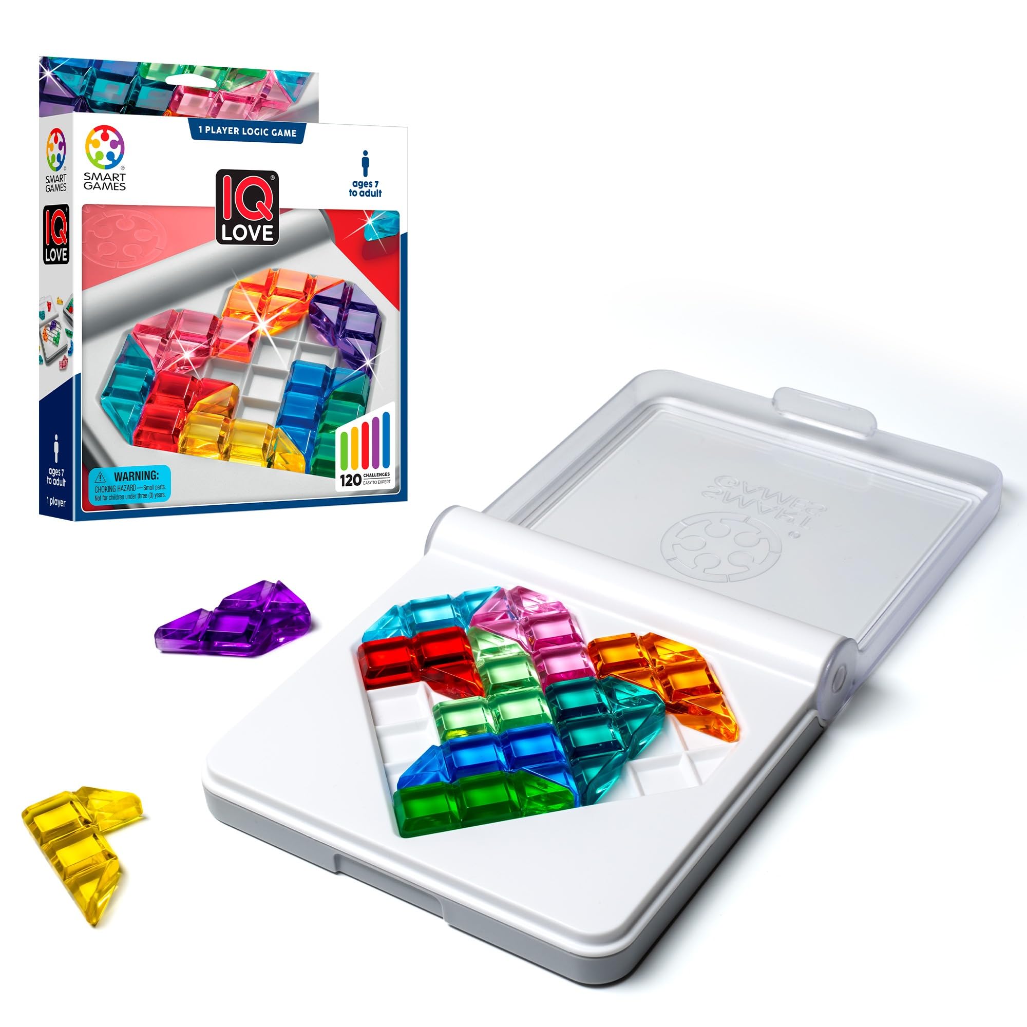 IQ Love, Puzzle Game with 120 Challenges, 2 Playing Modes, 7+ Years