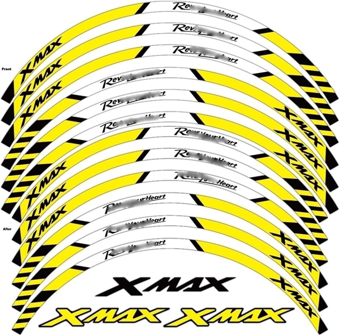 for for X&max 150 250 300 for Xmax300 for Xmax250 for Xmax150 Motorcycle Decal Decorative Stripe(3)