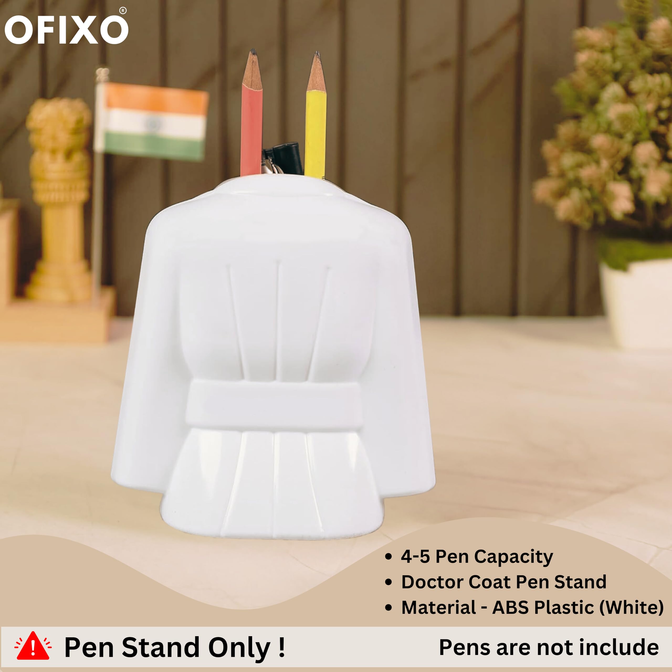 OFIXO Supporto per penne e matite, ideale per medici, chirurghi, professionisti medici, uffici, case e studenti di medicina