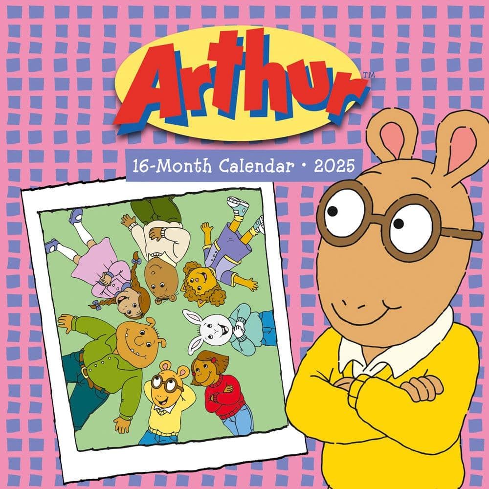 Carousel Calendars, Arthur 2025 Mini Wall Calendar Office