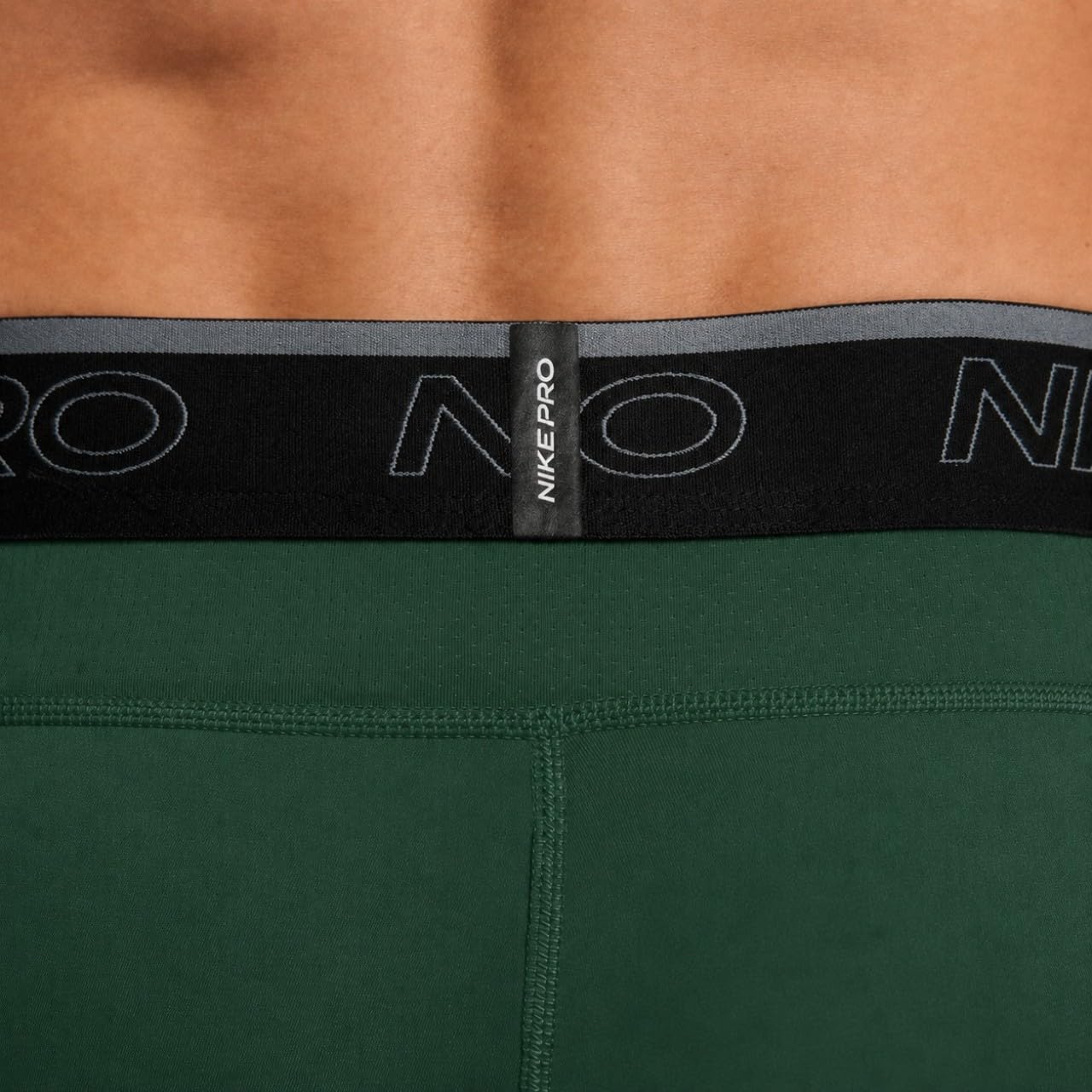 Nike Pantalones cortos de compresión de entrenamiento profesional para hombre, Verde, XXX-Large