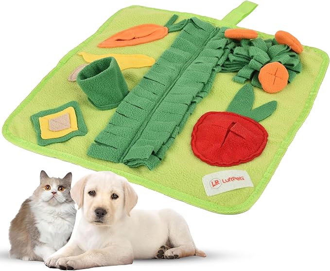 LUFTPETS Puppy Snuffle Mat for Dogs, Keeps Pets Busy