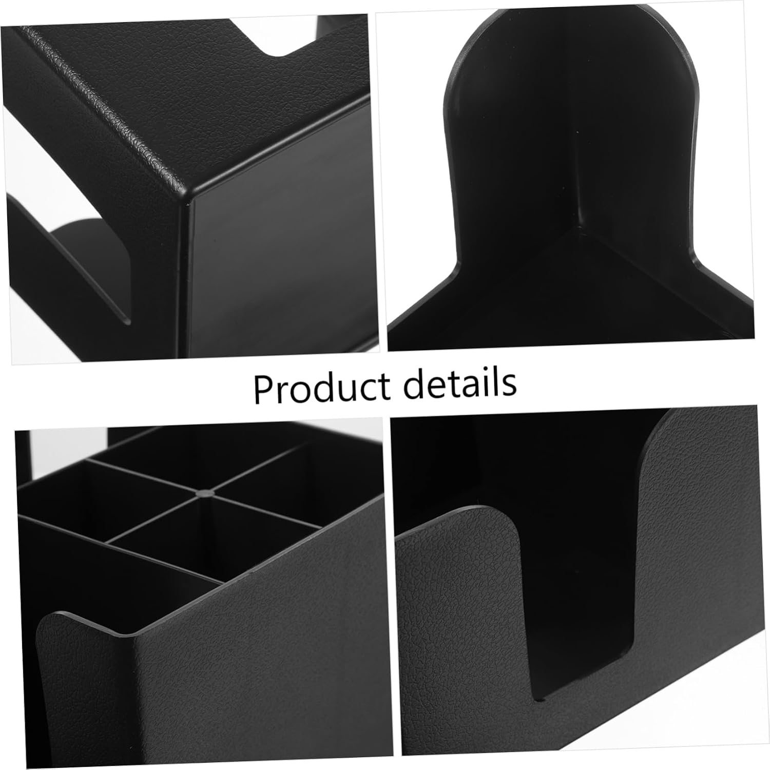Cabilock Coffee Bag Organizer Box, PP Multi Compartment Countertop Storage