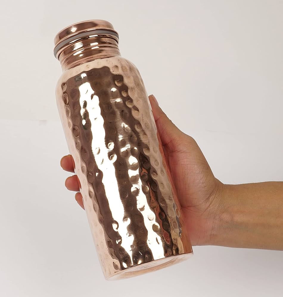 Amazon｜Trifri 銅の飲料水のボトルアーユルヴェーディング