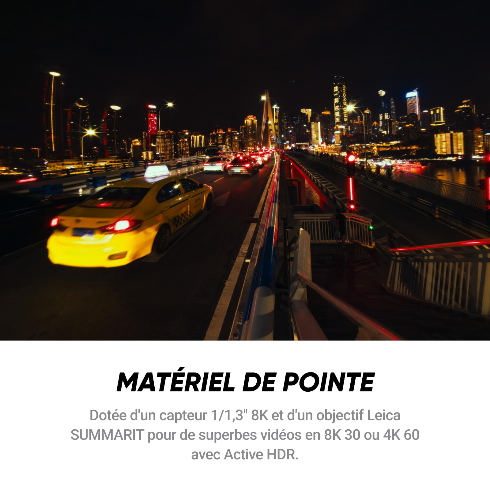 Insta360 Ace Pro 2 Pack instantané – Caméra d’Action 8K co-conçue avec Leica, capteur 1/1,3" Deux puces IA, Capture en Basse lumière, Grip Xplorer Professionnel pour Photo Urbaine