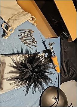 High Precision DIY Fabric Flower Making Tools Setting Temperature Adjustable Soldering Iron 18 Ironing Trowel Widely Applicable