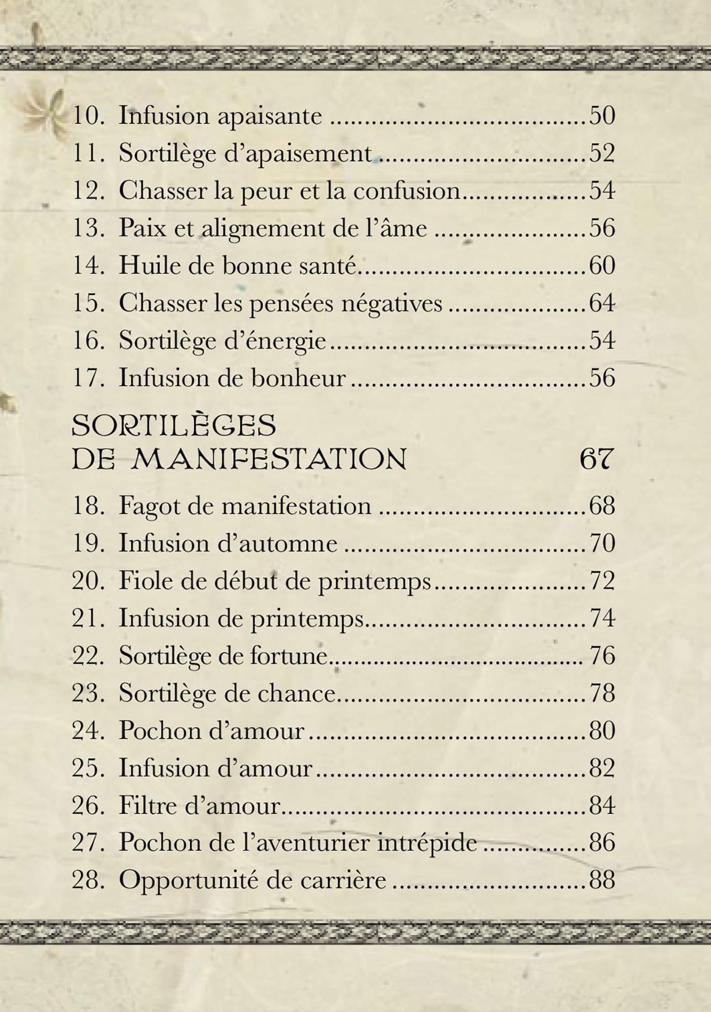 Les Potions de Sorcière - Sortilèges, incantations et remèdes naturels