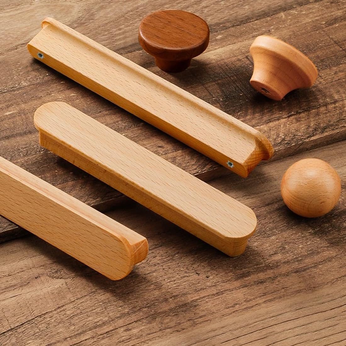 MARGUERASW 6 Piece Furniture Handle Cupboard Handles Hole Spacing 192mm for Kitchen Furniture and Drawers - Image 3